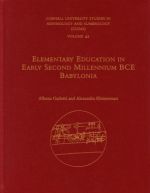 Elementary Education in Early Second Millennium BCE Babylonia