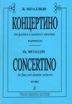 Concertino for flute and chamber orchestra...